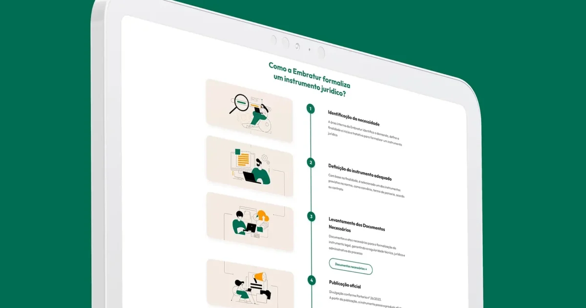Visual Law na prática: como a Embratur transformou normativos em ferramentas de trabalho